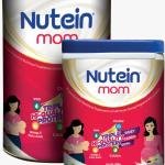 Nutein Mom Triple Hi-Quality Protein Powder – Complete Maternal Nutritional Supplement with Whey, Casein & Soya Protein | Vanilla Flavour