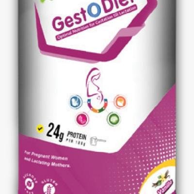 GestODiet Maternal Nutrition Powder – High Protein Nutritional Supplement for Pregnancy & Lactation | Vanilla Flavour