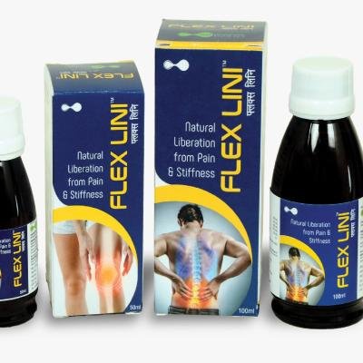 Flex Lini Herbal Syrup – Natural Joint & Muscle Wellness Supplement for Pain & Stiffness Relief | 50ml & 100ml